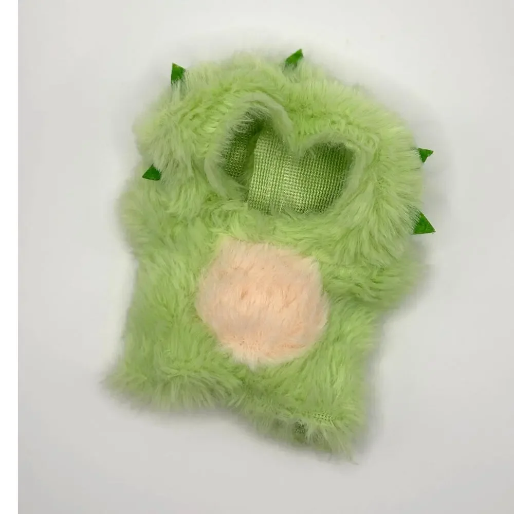 New - Labubu Fuzzy Green Monster Costume/Outfit for The Monster - Costume Only